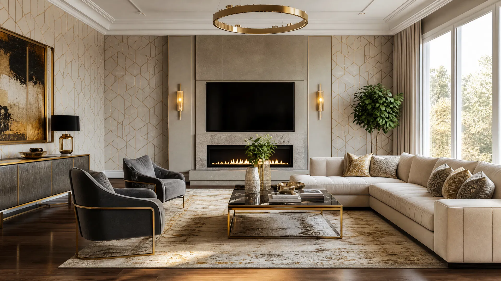 Grand Entrance Wallpaper